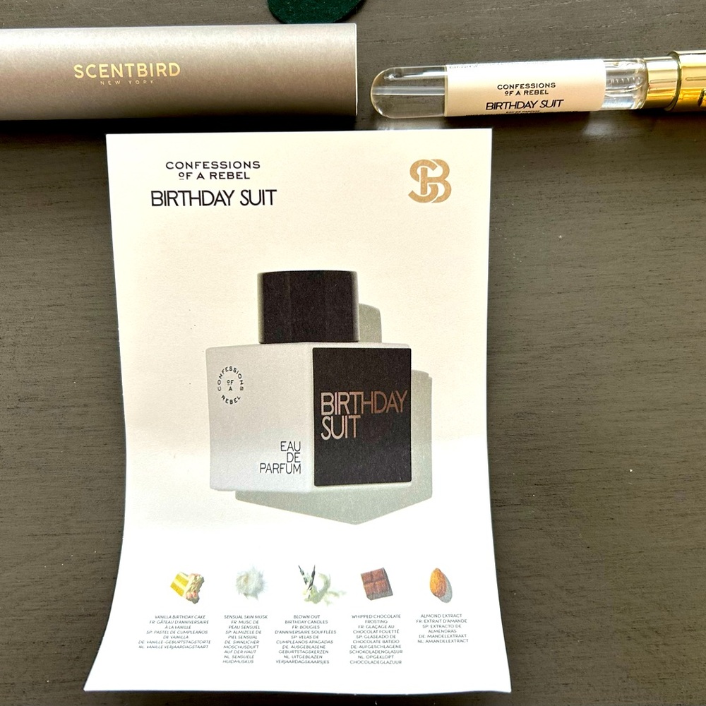 NEW Travel-Size Perfume – Confessions of a Rebel Birthday Suit (.27 oz)
